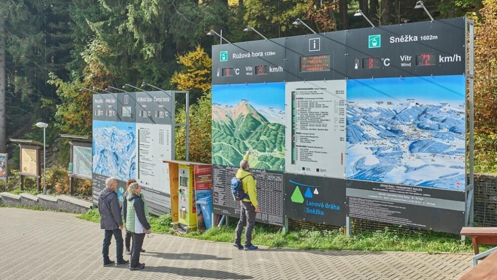 Foto: Lanová dráha Sněžka
